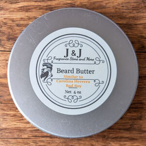 Beard Butter 4 oz - From J&J Fragrance W/ Added Avocado Oil